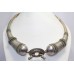 Tribal Necklace Hasli Old Silver Ethnic Antique Vintage Traditional Tribal C518